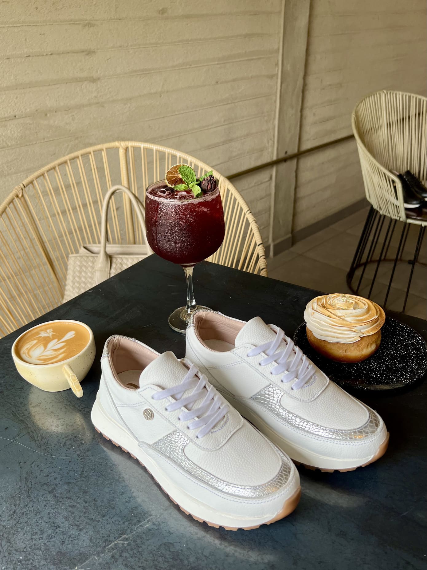 Tenis Blancoeige Mujer en Cuero Bont Catania