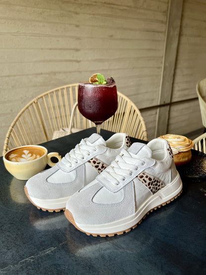 Tenis Blanco Mujer en Cuero Bont Madrid