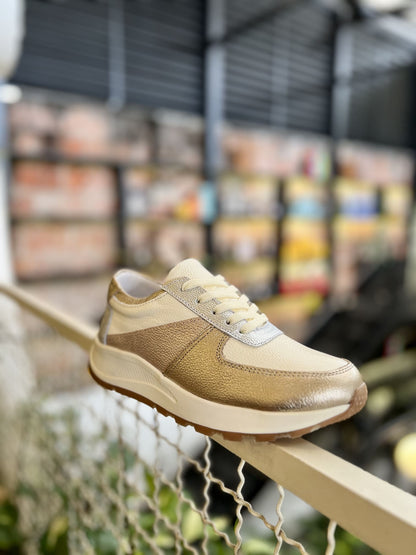 Tenis Multicolor Mujer en Cuero Bont Torino