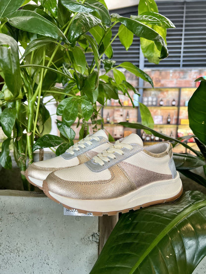 Tenis Multicolor Mujer en Cuero Bont Torino