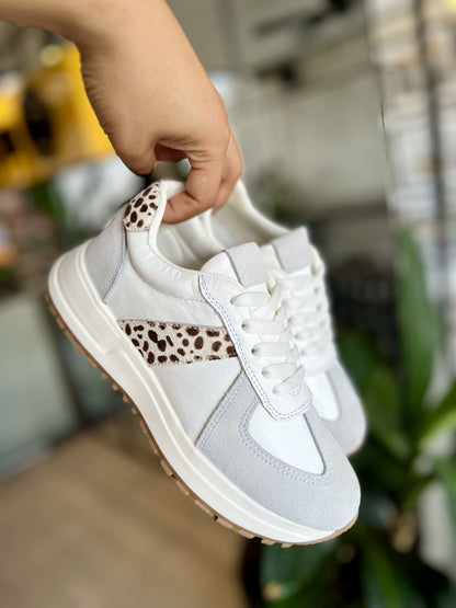 Tenis Blanco Mujer en Cuero Bont Madrid