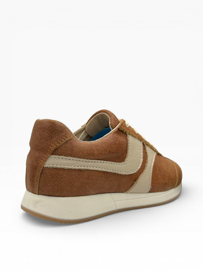 Tenis Miel Mujer Cuero Bont Lucca